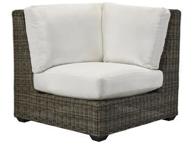 Lane Venture Oasis Ash Wicker Corner Lounge Chair LAV53616