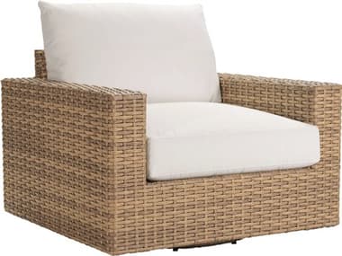 Lane Venture Campbell Wicker Swivel Lounge Chair LAV54075