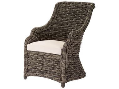 Lane Venture Hemingway Driftwood Wicker Dining Arm Chair LAV550179