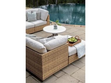 Lane Venture Campbell Barley Wicker Sectional Lounge Set LAVCMPBELLSECLNGSET