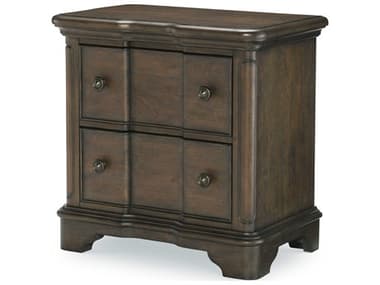 Legacy Classic Furniture Stafford Beige / Rustic Cherry Two-Drawer Nightstand LC04203100