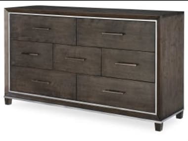 Legacy Classic Furniture Counter Point Gray / Satin Smoke Seven-Drawer Double Dresser LC04601200