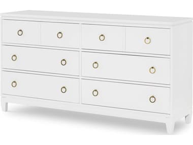 Legacy Classic Furniture Summerland Pure White Six-Drawer Double Dresser LC11601201