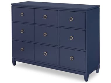 Legacy Classic Furniture Summerland Inkwell Blue Six-Drawer Double Dresser LC11621200