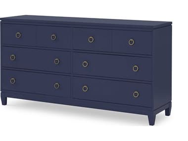 Legacy Classic Furniture Summerland Inkwell Blue Six-Drawer Double Dresser LC11621201