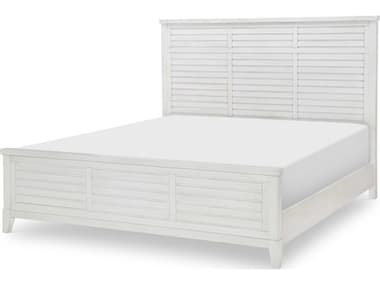 Legacy Classic Edgewater Sand Dollar White Ash Wood Queen Panel Bed LC13134105K