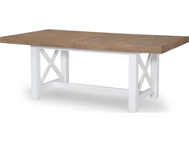 Legacy Classic Franklin 80-98" Rectangular Wood White Dining Table LC1561621K