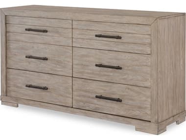 Legacy Classic Furniture Westwood Weathered Oak Six-Drawer Double Dresser LC17321200