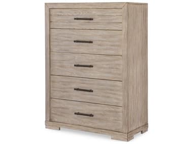 Legacy Classic Westwood 44" Wide 5-Drawers Weathered Oak Wood Accent Chest LC17322200