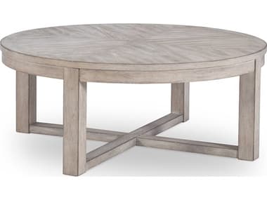 Legacy Classic Westwood 42&quot; Round Wood Weathered Oak Cocktail Table LC1732502