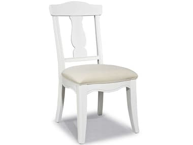 Legacy Classic Madison Birch Wood White Fabric Upholstered Side Dining Chair LC2830640KD