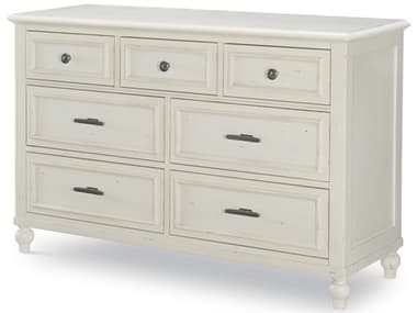 Legacy Classic Furniture Lake House Pebble White Seven-Drawer Double Dresser LC89711100