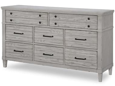 Legacy Classic Furniture Belhaven Weathered Plank Eight-Drawer Triple Dresser LC93601200