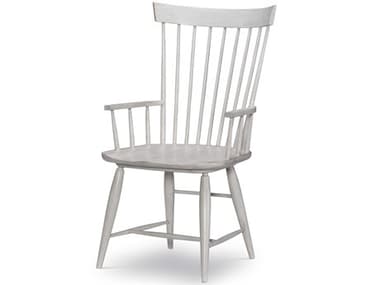 Legacy Classic Furniture Belhaven Weathered Plank Arm Dining Chair LC9360141