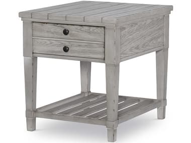Legacy Classic Furniture Belhaven Weathered Plank 27'' Wide Rectangular End Table LC9360405