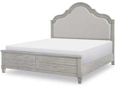 Legacy Classic Belhaven Weathered Plank Oak Wood Queen Panel Bed LC93604205K