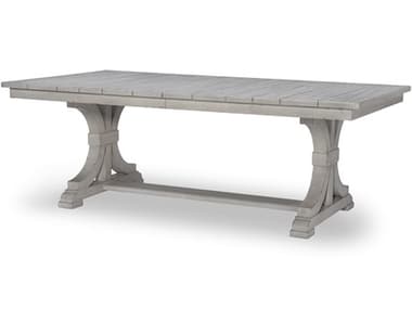 Legacy Classic Belhaven 86-104-122" Rectangular Wood Weathered Plank Dining Table LC9360622K