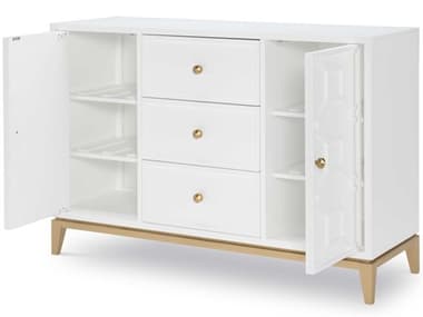Legacy Classic Furniture Chelsea By Rachael Ray White With Gold Accents Buffet LC9781151