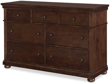 Legacy Classic Canterbury 54&quot; Wide 7-Drawers Birch Wood Double Dresser LC98141100