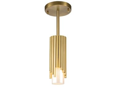 Lucas McKearn Marvel 1-Light Aged Brass Mini Pendant LCKFM30209AB1