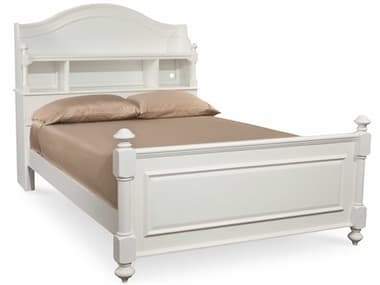 Legacy Classic Madison Natural White Painted Birch Wood Full Panel Bed LCN28304804K