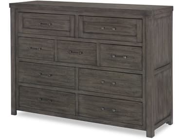 Legacy Classic Furniture Bunkhouse Aged Barnwood Nine-Drawer Double Dresser LCN88301500