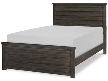 Legacy Classic Bunkhouse Aged Barnwood Brown Acacia Wood Full Panel Bed LCN88304104K
