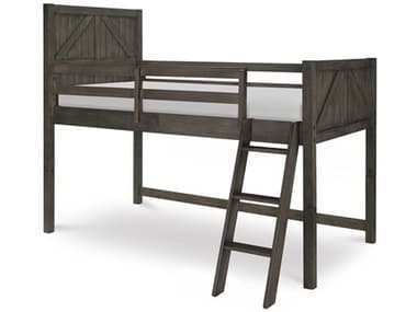Legacy Classic Bunkhouse Aged Barnwood Brown Acacia Wood Twin Panel Bed LCN88308330K