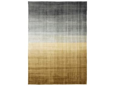 Linie Design Combination Striped Area Rug LDCOMBINATIONYELLOW