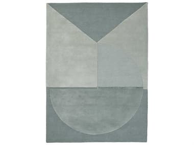 Linie Design Satomi Geometric Area Rug LDSATOMIAQUA