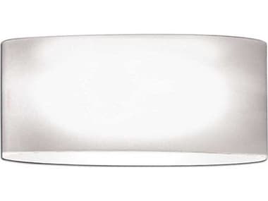 Leucos Vittoria 5" Tall 1-Light Satin White Glass Wall Sconce LEU0003938