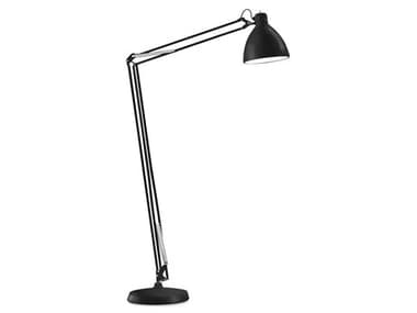 Leucos JJ Mid 72" Tall Black LED Floor Lamp LEU0011441