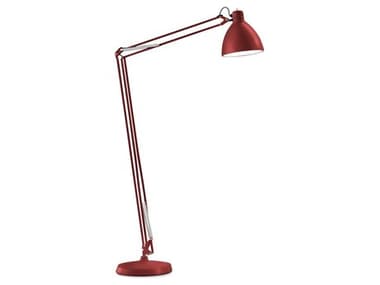 Leucos JJ Mid 72" Tall Amaranth Red LED Floor Lamp LEU0011442