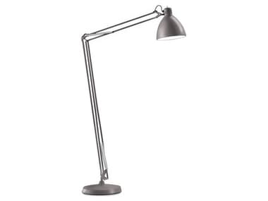 Leucos JJ Mid 72" Tall Sable Grey LED Floor Lamp LEU0011444