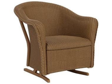 Lloyd Flanders Reflections Wicker Spring Rocker Patio Lounge Chair with Padded Seat LF109065