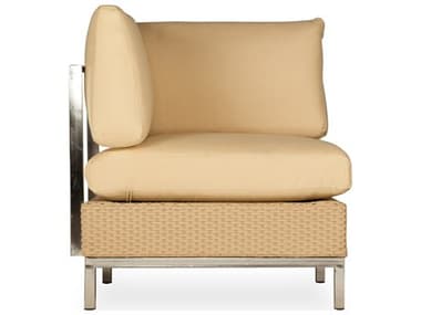 Lloyd Flanders Elements Steel Wicker Corner Lounge Chair LF203354