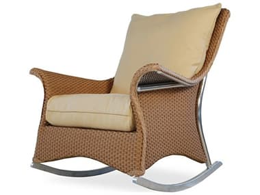 Lloyd Flanders Mandalay Wicker Rocking Lounge Chair LF27033