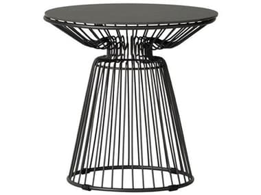 Lloyd Flanders Escape Aluminum Round End Table LF309043