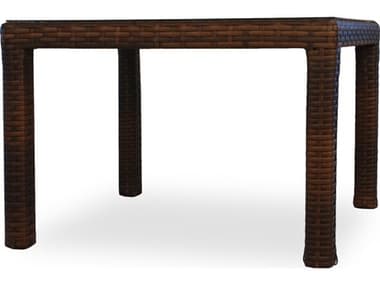 Lloyd Flanders Contempo Wicker 42'' Wide Square Dining Table with Umbrella Hole LF38042
