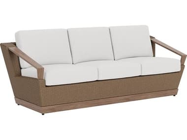 Lloyd Flanders Charisma Aluminum Wicker Sofa LF421055