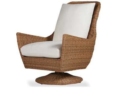 Lloyd Flanders Tobago Wicker High Back Swivel Rocker Lounge Chair LF426080