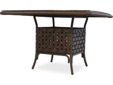 Lloyd Flanders Haven Wicker 47'' Square Dining Table with Umbrella Hole LF43048