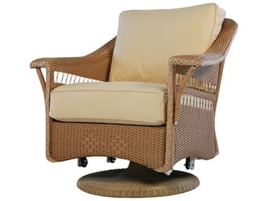 Lloyd Flanders Nantucket Wicker Swivel Rocker Lounge Chair LF51091