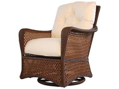 Lloyd Flanders Grand Traverse Swivel Rocker Lounge Chair Replacement Cushions LF71391CH