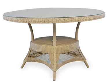 Lloyd Flanders Dining & Accessory Wicker 49'' Round Dining Table with Umbrella Hole LF79048