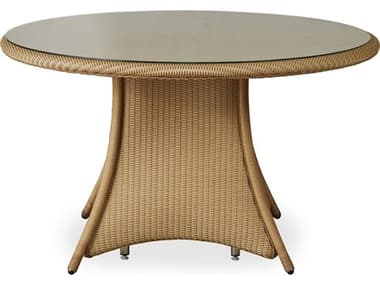 Lloyd Flanders Dining & Accessory Wicker 48'' Round Glass Top Dining Table LF86048