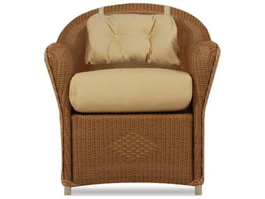Lloyd Flanders Reflections Wicker Dining Chair With Back Pad LF9008