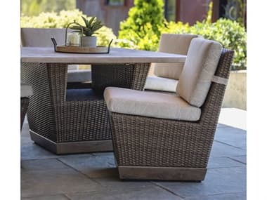 Lloyd Flanders Charisma Aluminum Wicker Lounge Set LFCHARISMADINSET2