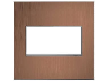 Legrand Adorne Copper Copper Two-Gang Screwless Wall Plate LGRAWM2GCU4