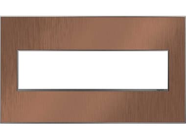 Legrand Adorne Copper Copper Four-Gang Screwless Wall Plate LGRAWM4GCU4